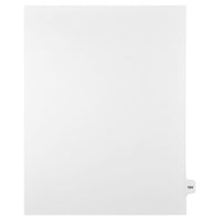 Mark Maker – Onglets séparateurs juridiques blancs, 1/15 onglets, format lettre, sans trous, numéro 164, 25/paquet-Onglets séparateurs blancs, 1/15 onglets