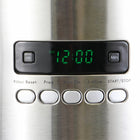 Kenmore - Cafetière programmable Aroma Control de 12 tasses - blanc/acier inoxydable-Contrôle des arômes : les boutons de 1 à 4 tasses servent également d'option pour une préparation « audacieuse »