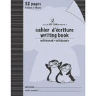 Louis Garneau - Cahiers d'écriture avec interlignes, 9 1/4 po x 7 1/4 po, 32 pages, violet, paq./48-Cahiers d'écriture avec interlignes, couverture laminée et papier épais