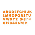 Trend Enterprises - Lettres majuscules Casual Ready, 4 po, orange, paquet de 426-Couleur : Orange
