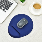 DAC - Tapis de souris « mini cercle » Super-Gel MP-127 avec repose-poignet - 9 po x 7 3/4 po x 1 po - bleu-4