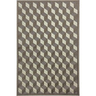 Avocado Decor - Valentine Piazza tapis intérieur, 2,2pi x 6,10pi, Bronzé/Taupe-Bronzé/Taupe, Viscose