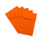Enveloppe à monnaie no1 21/4x31/2 orange-3