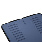 Étui folio magnétique Zugu pour iPad mini 7e génération (A17 Pro) et iPad mini 6e génération 8,3" (2021) - Bleu (Ardoise)-Support magnetique reglable avec 7 angles
