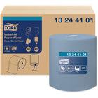 Tork - Advanced Essuie-glace industriel à 4 plis - Bleu - Paquet de 2-Le matériau à 4 plis est excellent pour absorber de grandes quantités d’huile et d’eau