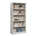Sauder Miscellaneous Storage Bibliothèque avec 5 Tablettes - 69.76" H - Finition White Plank (426423)-5, 3 tablettes réglables