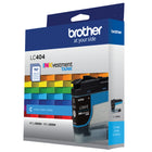 Brother - LC404CS Cartouche d’encre cyan à rendement standard d'origine-Intelligemment conçue pour fonctionner à l’unisson avec votre imprimante INKvestment Tank de Brother.