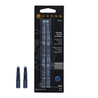 Cross – Cartouches d'encre pour stylo-plume – bleu – paquet de 6  -Cartouche d'encre pour stylo-plume liquide, bleu