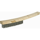 Weld-Mate - Brosses Industrielles À Manche Long, Acier Inoxydable, 3 X 19 Rangs De Fils, Longueur 13-3/4po, paquet de 36-Longueur de la brosse 5-3/4po