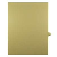 Mark Maker – Onglets séparateurs juridiques beiges, 1/25 onglets, format lettre, sans trous, numéro 141, 25/paquet-Onglets séparateurs beiges, 1/25 onglets