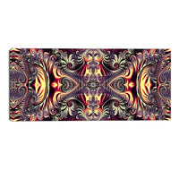 Designart – Imprimé sur toile, formes cuivrées abstraites (PT3086-32-16)-Impression