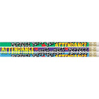 Musgrave Pencil Company - "Perfect Attendance" #2 Crayons - Paquet de 144-Crayons ronds en bois, qualité #2