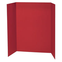 Pacon - Présentoir, 48 x 36 (po), rouge-Taille : 36 haut. x 48 larg. (po)