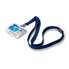 Durable - Longe Avec Déclenchement De Sécurité - Bleu Marine - Paquet de 10-Pince en métal