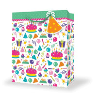 Petits sacs-cadeaux, bonhomme sourire, 12/paquet-Bonhomme sourire