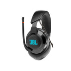 JBL Quantum 610 Wireless - Casque gaming circum-auriculaire sans fil avec micro-tige à bascule orientable - Noir-Jouez toute la journée avec la technologie sans fil 2,4 GHz sans perte de qualité : Une perte audio qui se produit à un moment clé est la dernière chose dont on a envie. Cloué dans votre siège ou en train de faire les cent pas, la connexion sans fil 2,4 GHz sans perte de qualité vous offre une liberté totale.