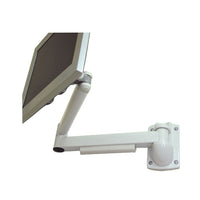 TygerClaw – Support mural à mouvement complet pour point de vente, 4,7 x 39,4 x 4,7 po, blanc-Supporte les écrans de 10 à 17 po pesant jusqu’à 22 lb/10 kg