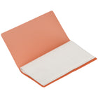JAM Paper - Carnet de cartes professionnelles capacité de 72 cartes - 4 po x 7 1/4 po - orange-Utilisez-les pour organiser vos propres cartes de visite ou celles que vous avez collectées au fil des ans