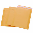 SUM - Enveloppe à bulles premium - #000 - 4 po x 8 po - Kraft - Paquet de 500-Auto-obturant