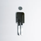 SYMBOLE FUTECH SIGNE DE LAVABO POUR HOMMES / FEMMES (SWAS002)-Taille:
5-3 / 4 "H
1-3 / 4 "W - Mâle
2 "W- Femme
Épaisseur: 3mm