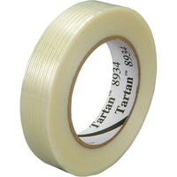3M – Rubans adhésifs opaques Tartan 8934 tout usage, 18 mm x 55 m, 48/paq.-Ce ruban résiste aux entailles, aux abrasions, à l’humidité et aux éraflures. Il est idéal pour toutes sortes de travaux légers, tels que le scellage, la solidification et la palettisation de boîtes