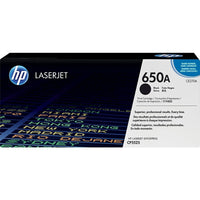 HP 650A (CE270A) Cartouche de toner HP LaserJet noir d’origine-Cartouche de toner rendement standard : jusqu'à 13 500 pages