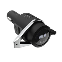 Scosche BTFREQ PREMIUM - Kit voiture mains libres sans fil - Noir-Bluetooth permet à un véhicule d'utiliser un smartphone mains libres et de diffuser l'audio de votre téléphone via la chaîne stéréo.