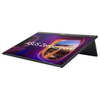 ASUS - Moniteur portable ZenScreen 16 po WQXGA - MB16QHG-La béquille en forme de L permet de placer l'écran à la hauteur idéale et de l'utiliser comme prolongateur d'écran d'ordinateur portable. 