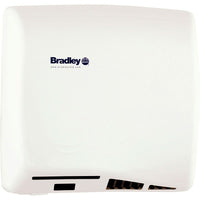 Bradley – Sèche-mains, acier, blanc (2902-287300)-Type : automatique