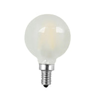 Northern Stars – Ampoule DEL G16 5W E12, intensité réglable, givré, paquet de 2-Ampoules LED G16 Givrées