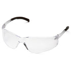 Lunettes de sécurité Atoka de Pyramex avec verres clairs et branches noires, Boîte de 12-avec verres clairs et branches noires