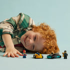 LEGO - City Go-Karts et pilotes de course - 99 Pièces-Placez les figurines du pilote de kart à pédales dans les cockpits et que la fête commence