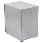 Flash Furniture Classeur mobile à 3 tiroirs avec tiroir suspendu-Gris (HZCHPL01GRY)-Le porte-crayons peut contenir des ustensiles d'écriture et de petites fournitures de bureau