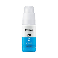 Canon - Bouteille d'encre cyan GI-20 (3394C001)-Cyan