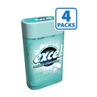 Excel – Menthes saveur menthe fraîche, 4 paq./bte-Design compact pour votre poche ou sac à main