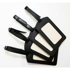 Ashlin® - Porte-adresse Alabama, noir, ens./4-Parfait pour votre mallette, valise ou chariot de golf