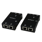 StarTech.com Extendeur HDMI sur câble de catégorie 5/6 avec alimentation par câble, 50 m/165 pi-Nécessite un seul adaptateur d’alimentation qui peut être connecté à l’émetteur ou au récepteur