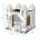 Bankers Box - Maison de jeu Au jeu - 37 l x 37 L x 43 H po - Château-Fabrication solide et sans danger : Carton ondulé 32-ECT avec des bords arrondis adaptés aux enfants offre force et sécurité pour des heures de jeu, La conception sans plomb est certifiée selon la norme F963 Spécification standard de sécurité des consommateurs