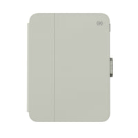 Speck - Coque Balance Foilio avec Microban pour iPad Mini (2021) - Vert Velours/Vert Mousse De Chêne-Construction protectrice de type folio à l'intérieur et à l'extérieur