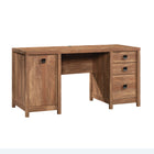 Sauder 60"W La Collection Cannery Bridge Bureau - Finition Sindoori Mango-Trois tiroirs dotés de glissières à extension complète peuvent contenir diverses fournitures de bureau