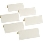 Gartner Studios® - Cartons nominatifs, 3 1/4 po x 1 5/8 po, blanc avec bordure ivoire nacré, paq./48-Cartons blancs avec bordure ivoire nacré