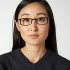 ThinOptics - Lunettes de lecture FrontPage Brooklyn - Force +1,00 - Tortue avec étui noir Milano-7