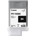 Canon – Réservoir d'encre noire PFI-106 (130 ml) pour IPF6300 / 6300S /6400 / 6400S / 6400SE / 6450-Noir