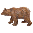 CTG – Figurine d'ours à pied de grande taille, beige-Matériau: fabriqué en polyrésine de haute qualité, durable et sûre avec une finition mate et des pattes et un nez plaqués or seront un ajout parfait à tout décor