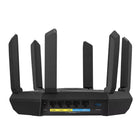 ASUS - Routeur Wi-Fi 6E tri-bande RT-AXE7800 avec bande 6 GHz - Noir-Ports: 1 x 2,5G Mbps pour WAN/LAN, 1 x RJ45 10/100/1000Mbps pour WAN/LAN, 3 x RJ45 10/100/1000Mbps pour LAN, 1 x port USB 3.2 Gen 1