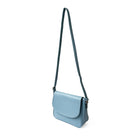 Nicci - Sac à bandoulière moyen avec rabat sur le devant - Poudre bleue-Poche intérieure zippée et poche pour téléphone portable