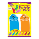 Trend Enterprises - Petites décorations classiques pour prématernelle à 2e année, crayons de couleur, 216/ensemble-Les designs complètent les ensembles de babillard TREND et se coordonnent au décor