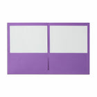 Staples - Chemise à deux pochettes - mauve - paquet de 10-Porte-cartes d'affaires dans la pochette avant  
