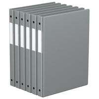 Davis Group Super économie, Reliure à anneaux ronds 5/8 po, paquet de 6 – Gris-3 Reliure À Anneaux