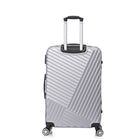 TOSCANO PRODIGIO Bagage à main rigide 20 po - Argent titane-Coque rigide en ABS